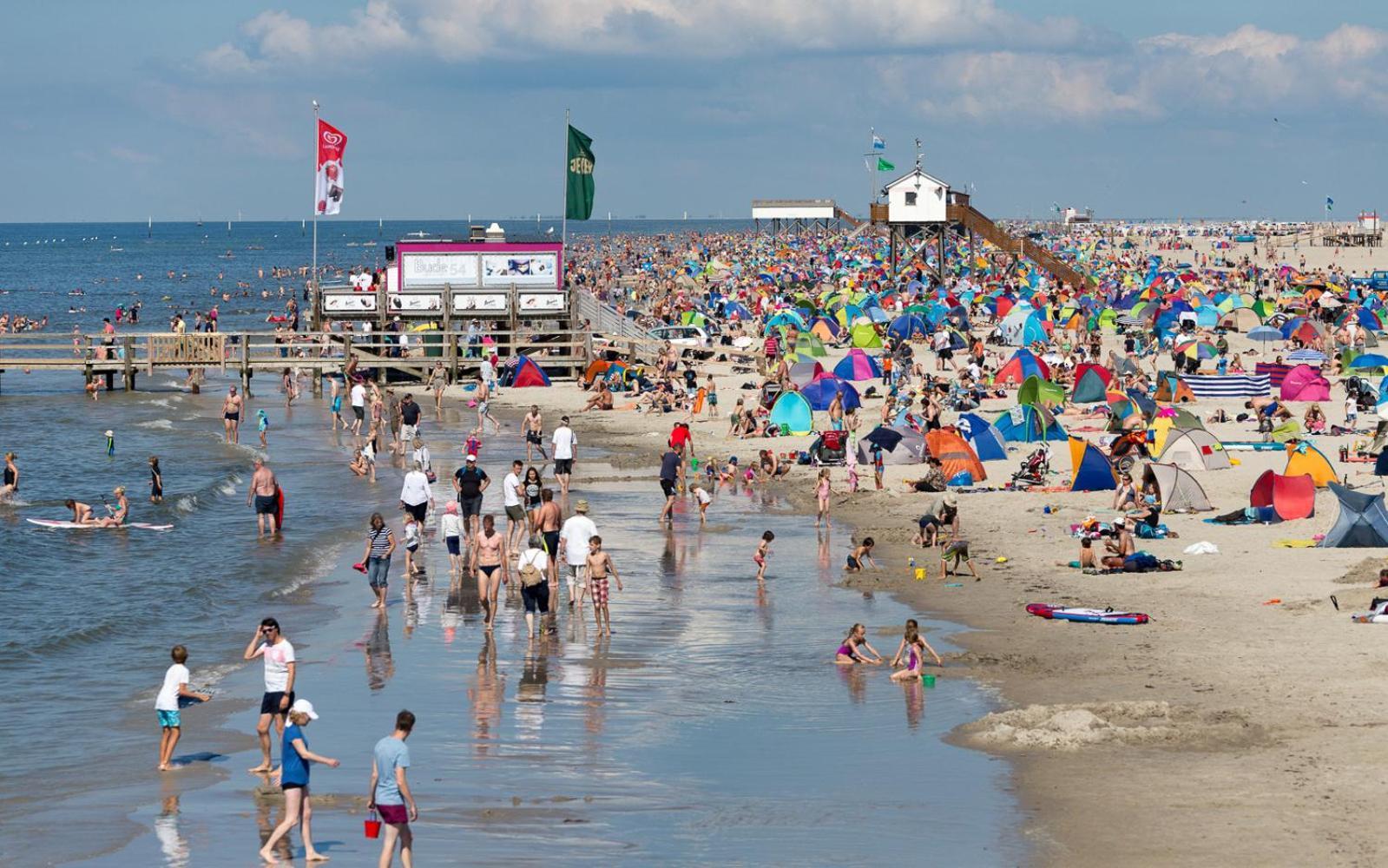 Strandmatte Sankt Peter-Ording Buitenkant foto
